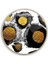 Gold Halkalar Yuvarlak Cam Tablo 2