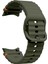 Samsung Galaxy Watch 4/5/6/7/fe/40/40/44 Classic 42/43/46/47MM Uyumlu Kordon Terleme Yaptırmaz Silikon 3