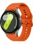 Samsung Galaxy Watch 4/5/6/7/fe/40/40/44 Classic 42/43/46/47MM Uyumlu Kordon Terleme Yaptırmaz Silikon 1