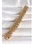 Mulvxxmd XDN02 Çelik Gold Renk Zincir Model Erkek Bileklik (Mulvix) 1
