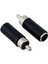 1 Rca Erkek / 6.3 mm Dişi Jack Çevirici CJ-3085 (4887) 1