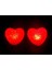 LED Işıklı Kırmızı Kalp Gece Lambası 1