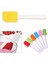 Dekoratif Renkli Silikon Spatula Pratik Sevimli Spatula Kaşık (4887) 1