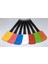 Dekoratif Renkli Silikon Spatula Pratik Sevimli Spatula Kaşık (4887) 2