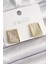 Pirinç Gold Renk Zirkon Taşlı Plaka Model Kadın Küpe - TJ-BKP9848 1