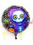 Halloween Iskelet Hayalet Folyo Balon 18 Inç 1