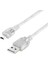 Ipod Şarj Aleti Kablosu USB 5 Pin Geniş 1.5 Metre Şeffaf (Sl-Uk5) (4887) 1
