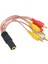 3.5 mm St Dişi / 6 Rca Erkek 5+1 Kablo (4887) 1