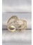 Pirinç Gold Renk Zirkon Taşlı Inci Detay Vıp Seri Kadın Yüzük - TJ-BYK3512 1