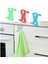 Hang It Pratik Kolay Taşımabilir Havlupan 2 Kancalı Banyo Askısı 3