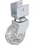 Hts 328 - 50X20 mm Şeffaf Makaralı Kısa U Tablalı Teker 4 Adet 1
