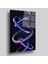 Neon Halkalar Cam Tablo 2
