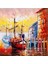 Canvas Kıyı Şeridi Sayılarla Boyama Seti Kasnaklı 40 x 50 cm 5