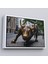 Çerçeveli New York Boğa Heykeli Kanvas Tablo / Charging BULL-5160 4