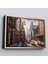 Çerçeveli New York Sokakları ve Sarı Taksi Yağlıboya Görünüm TABLO-3550 2