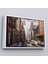 Çerçeveli New York Sokakları ve Sarı Taksi Yağlıboya Görünüm TABLO-3550 4
