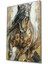 Marsilyan- Kahverengi At Cam Tablo, Brown Horse 1