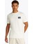 Bisiklet Yaka Ekru Erkek T-Shirt DM0DM20814YBL Tjm Reg Dna Graphıc 2