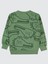 Erkek Çocuk Sweatshirt 2-5 Yaş Açık Haki 2