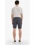 Slim Fit Dar Kesim Cepli Pamuklu Basic Düz Bermuda Şort W1105AZ25SP 5