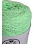 Celadon Pastel Fıstık Yeşili 7 Kat Viskon Koton Sargılı El Örgü İpi (200 Gr.) 3