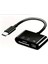 USB C - Micro Sd Tf Hafıza Kartı Okuyucu, 3'ü 1 Arada USB Kamera Kart Okusb Type-C To Sd Micro Sd Tf Kart Okuyucu ve USB Çevirici 3 In 1 Dönüştürücü Adaptör 1