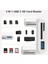 USB C - Micro Sd Tf Hafıza Kartı Okuyucu, 3'ü 1 Arada USB Kamera Kart Okusb Type-C To Sd Micro Sd Tf Kart Okuyucu ve USB Çevirici 3 In 1 Dönüştürücü Adaptör 3