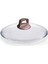 Karaca Rose Gold Kulp ve 24 cm Pyrex Cam Kapağı ile 2