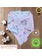 Premium Pamuk Ekstra Soft 2 Kat Müslin Bebek Fuları Salya & Mama Önlüğü 45cm 3 Çıtçıtlı Dream 1