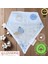 Pamuk Ekstra Soft 2 Kat Müslin Bebek Fuları Salya & Mama Önlüğü 45cm 3 Çıtçıtlı Sunshine 1