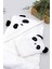 Kız Erkek Bebek Sevimli Panda Lüks Havlu Seti % 100 Pamuk Kumaş 0- 2 Yaş STL6961 2