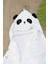 Kız Erkek Bebek Sevimli Panda Lüks Havlu Seti % 100 Pamuk Kumaş 0- 2 Yaş STL6961 3