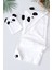 Kız Erkek Bebek Sevimli Panda Lüks Havlu Seti % 100 Pamuk Kumaş 0- 2 Yaş STL6961 4