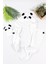 Kız Erkek Bebek Sevimli Panda Lüks Havlu Seti % 100 Pamuk Kumaş 0- 2 Yaş STL6961 5
