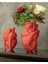 Anatomik Gerçekci Kalp Vazo 17 cm 2