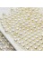8 mm Plastik Çakma İncisi Deliksiz İnci Krem Renk 30 gr ( 80-85 Adet ) 1