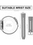 Huawei Watch 3 Gt Gt2 GT2E Gt3 Gt4 Gt 5 Pro Se Elite 46MM Uyumlu 22MM Silikon Metal Tokalı Kordon 4