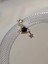 Galaksi Gezegen Satürn Yıldız Model Kıkırdak Piercing Tragus Helix Gold Renk Küpe 2