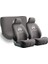 Citroen Koltuk Koruyucu Penye Tam Uyum Set Gri 1