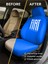 Fiat Uyumlu Stilo Araba Koltuk Kılıfı Full Araç Set 4