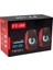 Magıcvoıce MV-4941 2.0 Multımedıa Rgb Işıklı 3 Watt * 2 USB Hoparlör Siyah/mavi-Siyah/kırmızı (4887) 2