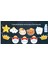 32PARÇA Ilk Dişim Çıktı Erkek Diş Buğdayı Seti Banner Pasta Kürdanı Cupcake Süsü Seti 3