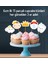 32PARÇA Ilk Dişim Çıktı Erkek Diş Buğdayı Seti Banner Pasta Kürdanı Cupcake Süsü Seti 5