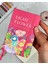 A6 Lıght Flower Pembe Lastikli Çizgili Defter 1