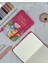 A6 Lıght Flower Pembe Lastikli Çizgili Defter 2
