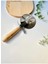 Kıtchen Tools Ahşap Saplı Çelik Bıçaklı Pizza Kesici Hamur Dilimleyici 1