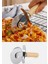 Kıtchen Tools Ahşap Saplı Çelik Bıçaklı Pizza Kesici Hamur Dilimleyici 3