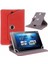 Vorcom S10 Uyumlu Lüks Standlı Tablet Kılıfı Kırmızı 1