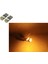( 2 x Adet ) 1 Takım LED T10 Dipsiz Ampul 24V 15 Smd Fiber LED Orange ( 15 LED Dipsiz Ampul ) 1