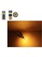 ( 2 x Adet ) 1 Takım LED T10 Dipsiz Ampul 24V 15 Smd Fiber LED Orange ( 15 LED Dipsiz Ampul ) 2